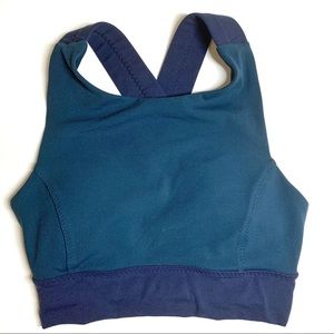 Athleta High Neck Sports Bra, Size XXS